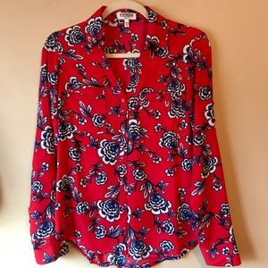 Floral Blouse from Express